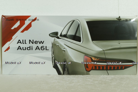 Audi A6L, C8 2019 silver, Paudi 1:18