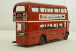 AEC Double Decker R/T red bus, Solido 1:50
