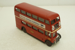 AEC Double Decker R/T red bus, Solido 1:50