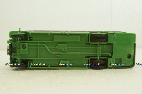 AEC Double Decker R/T green bus, Solido 1:50