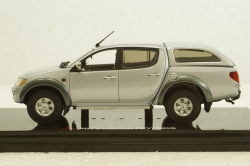 Mitsubishi L200 2007, silver, SunStar 1:43
