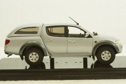 Mitsubishi L200 2007, silver, SunStar 1:43