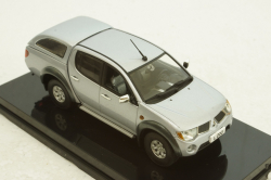 Mitsubishi L200 2007, silver, SunStar 1:43