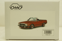Mercedes 500SL AMG, (R107) red, OT962, OttO 1:18