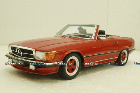 Mercedes 500SL AMG, (R107) red, OT962, OttO 1:18