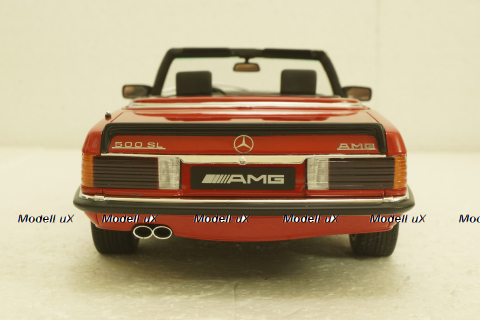Mercedes 500SL AMG, (R107) red, OT962, OttO 1:18