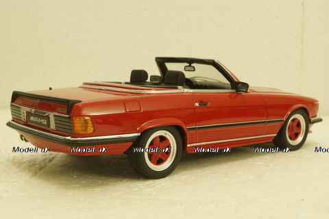 Mercedes 500SL AMG, (R107) red, OT962, OttO 1:18