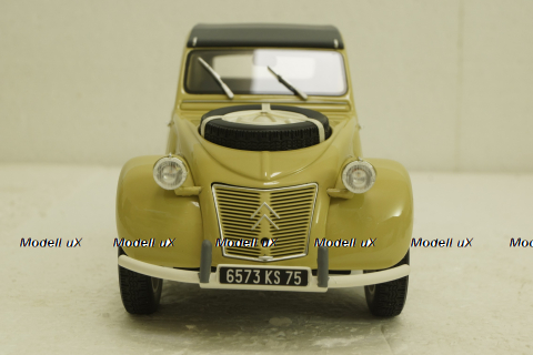 Citroen 2cv Sahara, jaune panama, OT1027, OttO 1:18