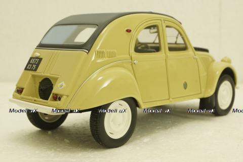 Citroen 2cv Sahara, jaune panama, OT1027, OttO 1:18