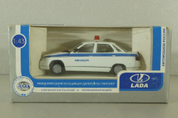 Ваз-2110 Жигули, (Lada 110) милиция, Тантал/Радон 1:43