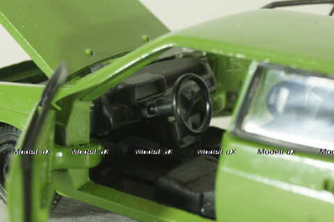 Ваз-2109 короткое крыло, зеленый, октябрь 92г., Тантал/Радон 1:43