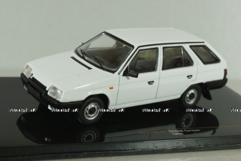 Skoda Forman 1990, white, CLC575, IXO 1:43