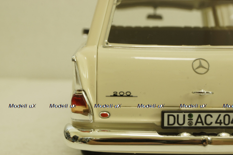 Mercedes 200 Universal (W110) 1966, cream, 183709, Norev 1:18