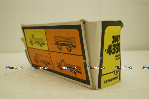 Зил-4331, синий/оранжевый #2, з-д Вега 1:43 