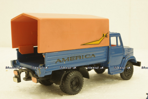 Зил-4331, синий/оранжевый #2, з-д Вега 1:43 