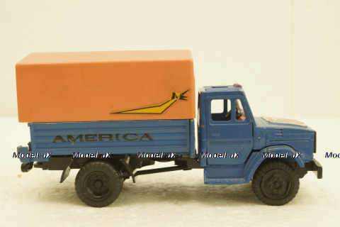 Зил-4331, синий/оранжевый #2, з-д Вега 1:43 