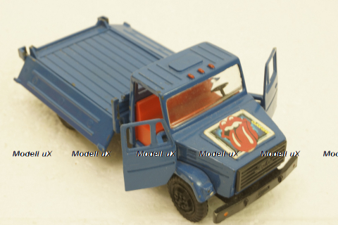 Зил-4331, синий/оранжевый #2, з-д Вега 1:43 