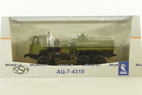 АЦ-7-4310 бензовоз на шасси Камаз-4310, SSM1451, SSM 1:43