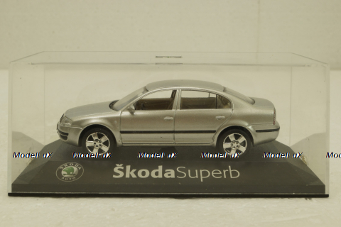 Skoda Superb B5 Silver, Kaden 1:43