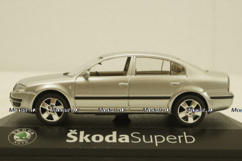 Skoda Superb B5 Silver, Kaden 1:43