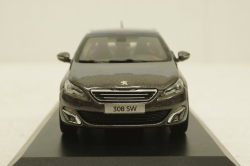 Peugeot 308 SW 2014, brown, 473737, Norev 1:43