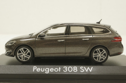 Peugeot 308 SW 2014, brown, 473737, Norev 1:43