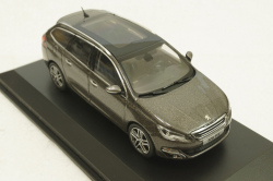 Peugeot 308 SW 2014, brown, 473737, Norev 1:43