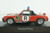 Porsche 914/6, Rennstrecken-Sicherung, 1973 Norisring, Schuco 1:43