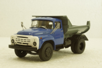 Зил-ММЗ-555 самосвал синий/серый, АвтоИстория 1:43
