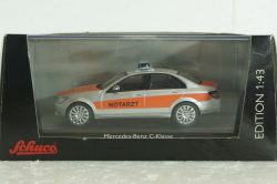 Mercedes С200 C-Klasse, Limousine, W204, Notarzt, Schuco 1:43