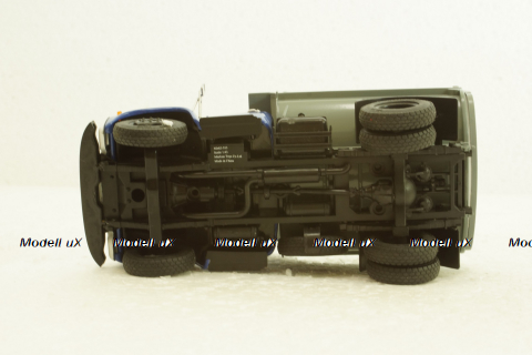 Зил-ММЗ-555 самосвал синий/серый, АвтоИстория 1:43