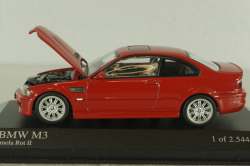 Bmw M3 (E46) 2001, red, 431020022, Minichamps 1:43