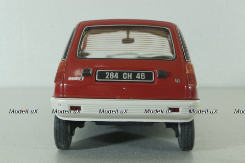 Renault 5 1972 red, 185152, Norev 1:18 уценка №2