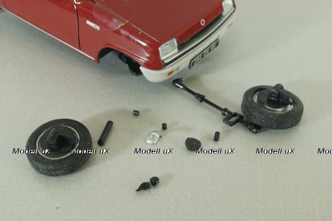 Renault 5 1972 red, 185152, Norev 1:18 уценка №2