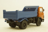 Маз-5551 самосвал 1988г оранжевый/синий, АвтоИстория 1:43