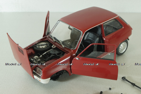 Renault 5 1972 red, 185152, Norev 1:18 уценка №2