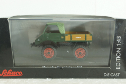Mercedes Unimog 401, green, Schuco 1:43
