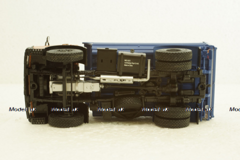 Маз-5551 самосвал 1988г оранжевый/синий, АвтоИстория 1:43