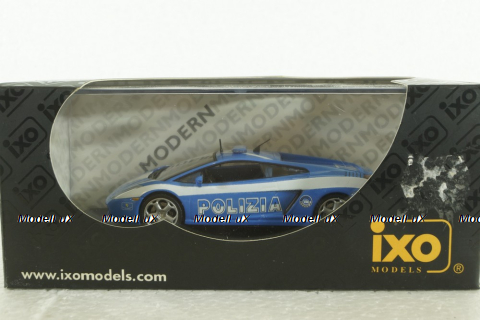 Lamborghini Gallardo 2003 Italy Police, IXO 1:43