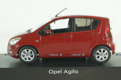 Opel Agila 2008, red, Schuco 1:43