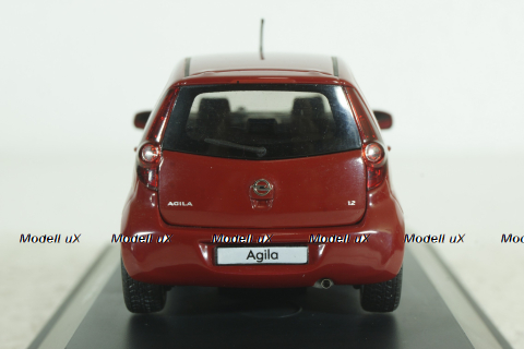 Opel Agila 2008, red, Schuco 1:43