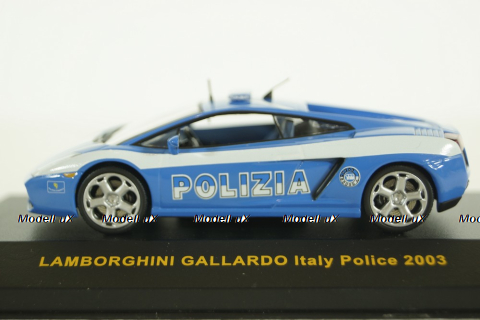 Lamborghini Gallardo 2003 Italy Police, IXO 1:43