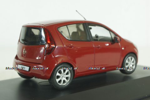 Opel Agila 2008, red, Schuco 1:43