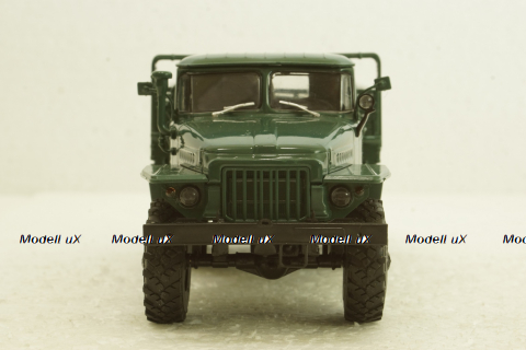 Урал-375Д борт, зелений, АвтоИстория 1:43