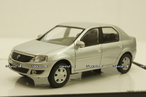 Renault Logan Silver 2008, 7711430097, Norev 1:43