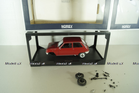 Renault 5 1972 red, 185152, Norev 1:18 уценка №1