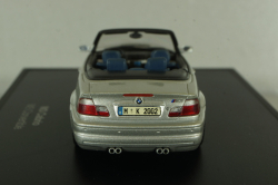 Bmw M3 Convertible (E46) 2001, silver, 80420024430, Minichamps 1:43
