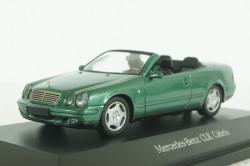 Mercedes CLK230 Cabriolet (A208), 1998, green, Schuco 1:43