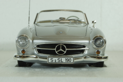 Mercedes 190SL W121 1955 Silver, 100037031, Minichamps 1:18 