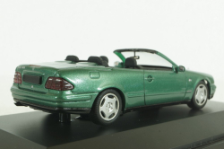 Mercedes CLK230 Cabriolet (A208), 1998, green, Schuco 1:43
